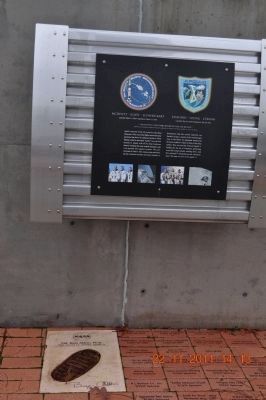 McDivitt Scott Schweickart /<br>Stafford Young Cernan Marker. Click for full size. McDivitt Scott Schweickart /<br>Stafford Young Cernan Marker image. Click for full size.