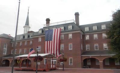 Alexandria "Market Square" - south face of City Hall - off King Street. Click for full size. Alexandria "Market Square" - south face of City Hall - off King Street image. Click for full size.