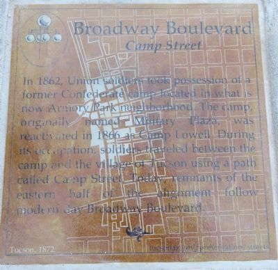 Broadway Boulevard Marker image. Click for full size.