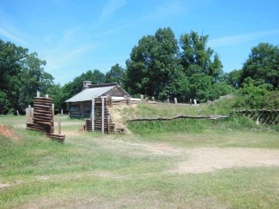 Fort Jackson Reproduction (entry) image. Click for full size.
