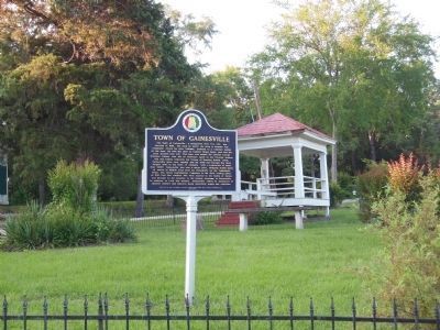 Town of Gainesville marker image. Click for full size.