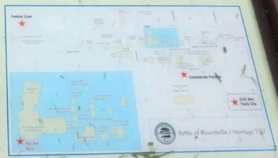 Battle of Blountville / Heritage Trail map image. Click for full size.
