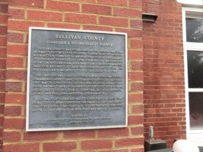 Sullivan County Marker image. Click for full size.