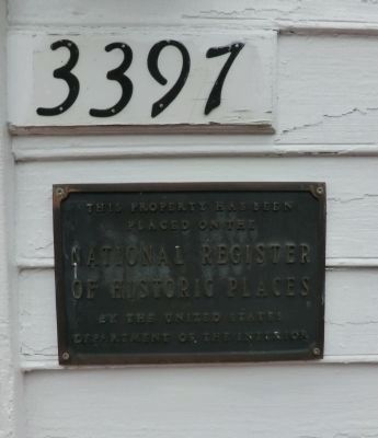 National Register of Historic Places plaque image. Click for full size.
