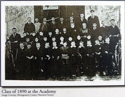 Class of 1890 at the Academy. Click for full size. Class of 1890 at the Academy image. Click for full size.