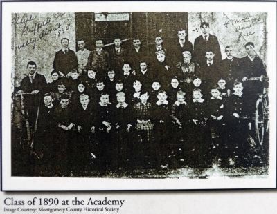Class of 1890 at the Academy image. Click for full size.