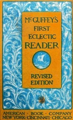 Cover of McGuffey's First Eclectic Reader image. Click for full size.