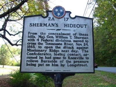 Sherman's Hideout Marker image. Click for full size.