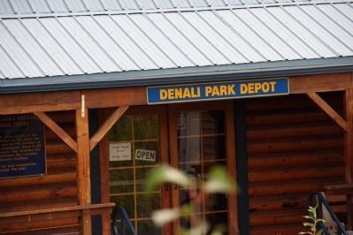 Denali Park Train Depot image. Click for full size.