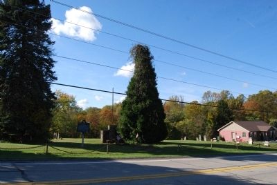Horseshoe Baptist Cemetery Marker. Click for full size. Horseshoe Baptist Cemetery Marker image. Click for full size.