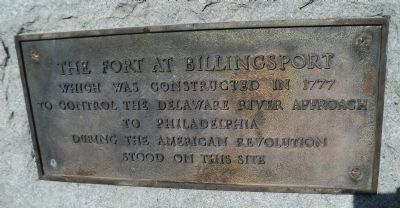 The Fort at Billingsport Marker image. Click for full size.