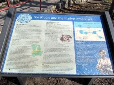 The Rivers and the Native Americans Marker image. Click for full size.