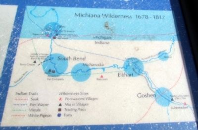 Michiana Wilderness 1678 - 1812. Click for full size. Michiana Wilderness 1678 - 1812 image. Click for full size.