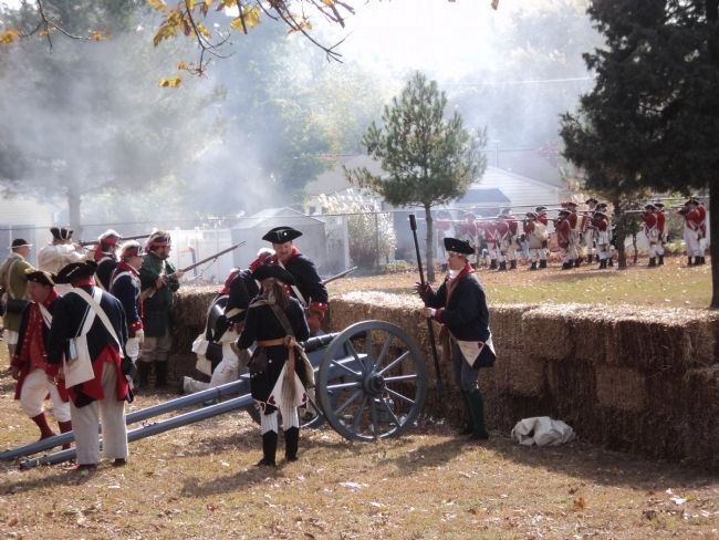 Assault on Fort Mercer image. Click for full size.