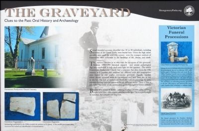 Clues to the Past: Oral History and Archaeology Marker. Click for full size. Clues to the Past: Oral History and Archaeology Marker image. Click for full size.