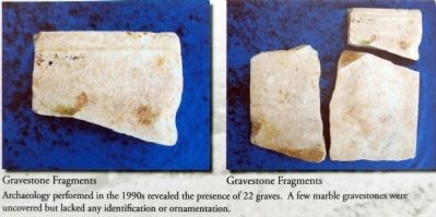 Gravestone Fragments. Click for full size. Gravestone Fragments image. Click for full size.