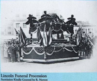 Lincoln Funeral Procession image. Click for full size.