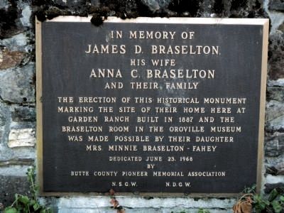 Braselton Home Site Marker image. Click for full size.