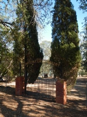 Thompson Flat Cemetery. Click for full size. Thompson Flat Cemetery image. Click for full size.