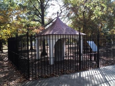 Red Bank Monument Marker. Click for full size. Red Bank Monument Marker image. Click for full size.