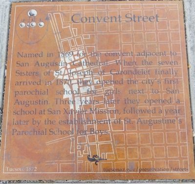 Convent Street Marker image. Click for full size.