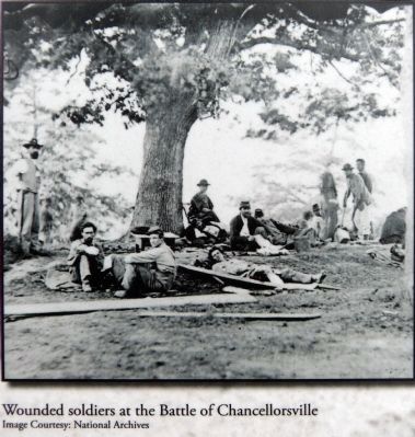 Wounded Soldiers at the Battle of Chancellorsville image. Click for full size.