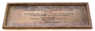 Latin Inscription on Jugendherberge Building image. Click for full size.