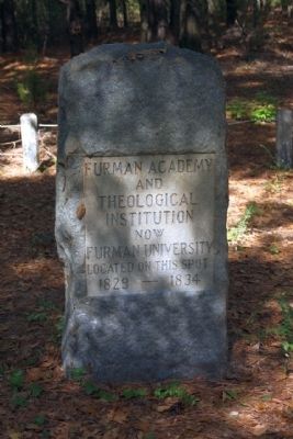 Site of Furman Academy Marker image. Click for full size.