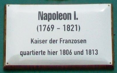 Napoleon I. Marker image. Click for full size.