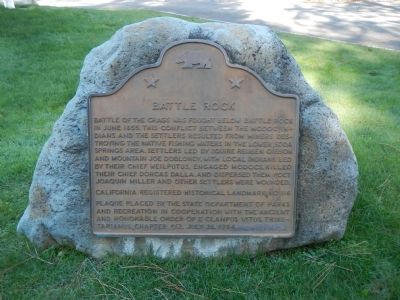 Battle Rock Marker image. Click for full size.