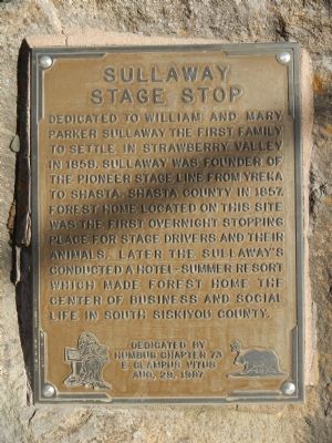 Sullaway Stage Stop Marker image. Click for full size.