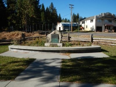 Strawberry Valley Stage Station Marker. Click for full size. Strawberry Valley Stage Station Marker image. Click for full size.