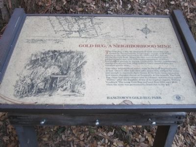Gold Bug, A Neighborhood Mine Marker. Click for full size. Gold Bug, A Neighborhood Mine Marker image. Click for full size.