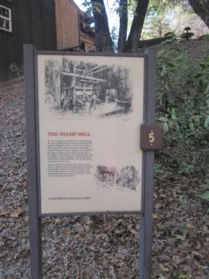 The Stamp Mill Marker image. Click for full size.