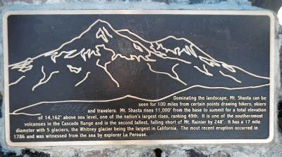 Mount Shasta Marker image. Click for full size.