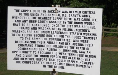 The supply depot in Jackson was deemed critical image. Click for full size.