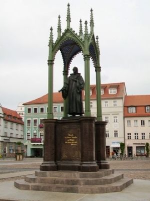 Philipp Melanchthon Monument. Click for full size. Philipp Melanchthon Monument image. Click for full size.