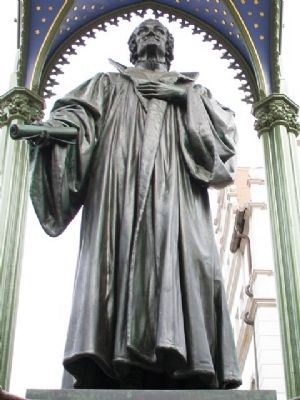 Philipp Melanchthon Statue. Click for full size. Philipp Melanchthon Statue image. Click for full size.