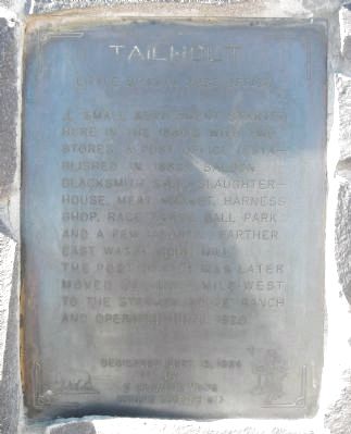 Tailholt Marker image. Click for full size.
