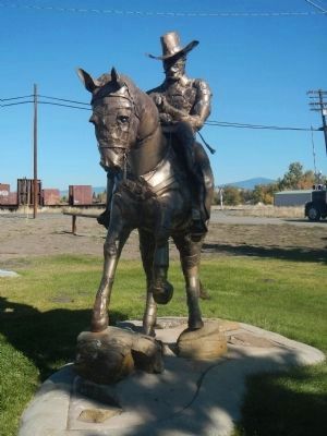 Statue in Railroad Park. Click for full size. Statue in Railroad Park image. Click for full size.
