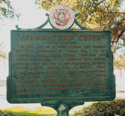 Spanishtown Creek Marker image. Click for full size.