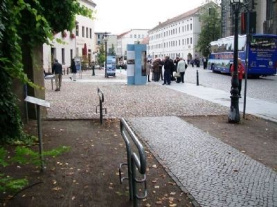 The Castle Gate, also called Coswig Gate Marker image. Click for full size.