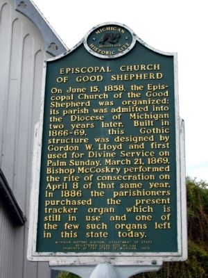 Episcopal Church of Good Shepherd Marker image. Click for full size.