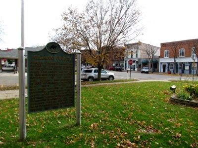 Allegan County Marker image. Click for full size.