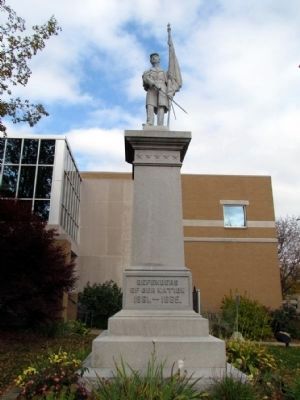 Allegan Civil War Monument image. Click for full size.