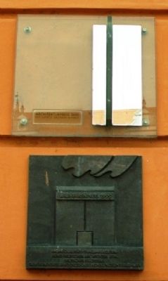 Cranach-Hof Restoration Award Markers. Click for full size. Cranach-Hof Restoration Award Markers image. Click for full size.