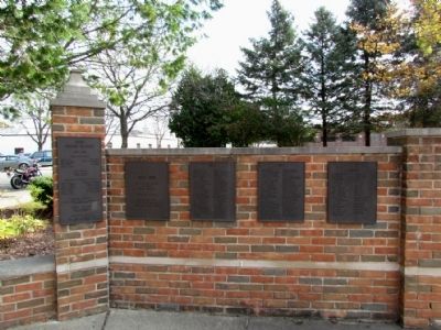James E. Mahan Park Marker (Right Side). Click for full size. James E. Mahan Park Marker (Right Side) image. Click for full size.