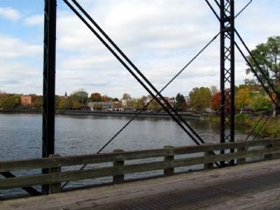 View of Kalamazoo River<br>from Second Street Bridge image. Click for full size.