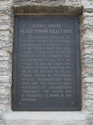 Grange Shrine Marker image. Click for full size.