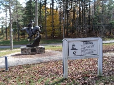 Marker in Putnam Memorial State Park image. Click for full size.
